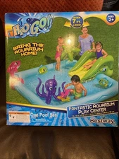 Bestway-H2O GO Fantastic Aquarium PlayCenter Inflatable Pool Detachable Slide C1