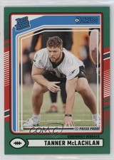 2024 Panini Donruss Rated Rookie Green Press Proof Tanner McLachlan #324 1n1n