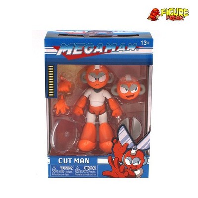 Jada Toys Mega Man 4.5'' Cut Man Figure 1:12 Scale