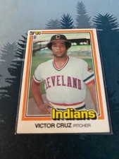 1981 Donruss - Victor Cruz #321 - FREE SHIPPING