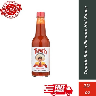 Tapatio Salsa Picante Hot Sauce 10 oz Bottle   Free Shipping