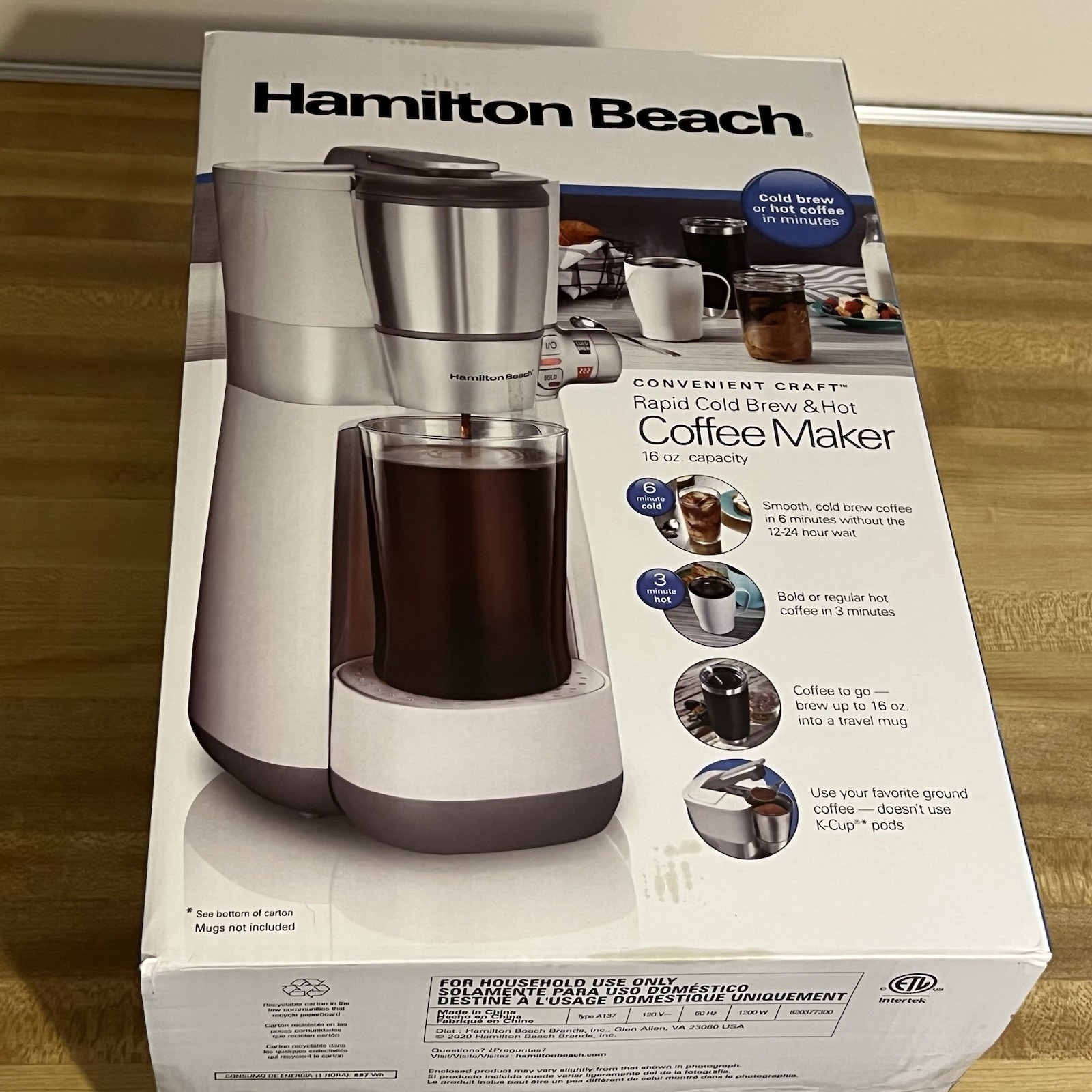 Cold Brew Hot Single Serve Open Box