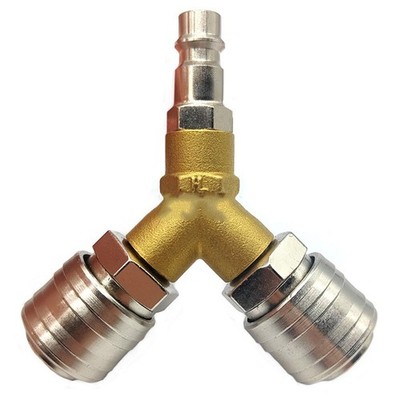 Doppelstecker Industrie Luftverteiler f??r Druckluftkompressor Anwendungen
