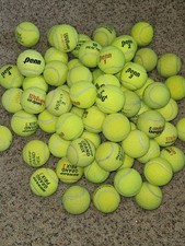 100 Used Tennis Balls -CLEAN DOG BALLS
