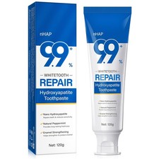 9.9 Hydroxyapatite Toothpaste, 4.23 Oz Nano Hydroxyapatite Toothpaste for Ename