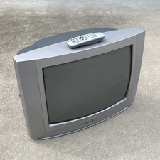 Philips 19-inch CRT Television CRT TV Retro gaming 19PS35 S321 TESTED W/ Remote