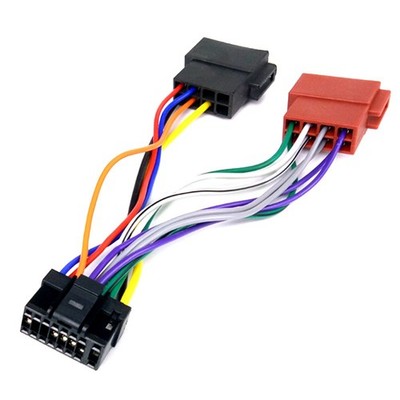 F??r Alpine Autoradio 16-Pin Kabelbaum Adapter f??r ISO Interface Bridging