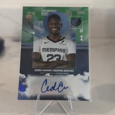 2025 TOPPS CONTEMPORARY MARKS CM-CC CEDRIC COWARD GREEN RAINBOW 19/99