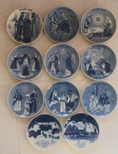 Porsgrund Norway Julen (Juleplatte) Christmas Plate 1969 ~ 1979 ~ You Pick!