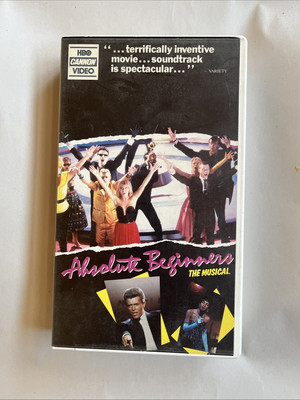 VHS Absolute Beginners The Musical HBO David Bowie Sade 