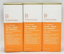 Dr Dennis Gross Derminfusions Plump + Repair Lip Treatment .13 fl. oz. (3 Pack)
