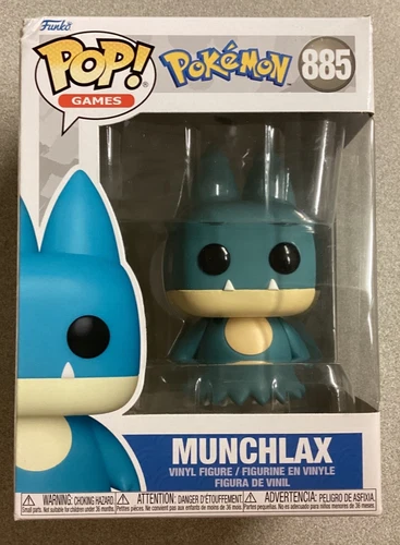 Funko POP! Games - Pokemon - Munchlax #885 - Damaged