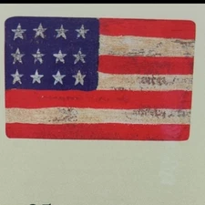 Flag Wallies Pre Pasted Wallpaper Cutouts 12114 Set of 25 Crafts Parades Books