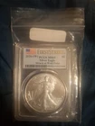 2026 $1 American Silver Eagle PCGS MS69 FS Flag Label