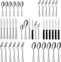 Besteckset 36-Teilig Edelstahl Hochglanz FüR 6 Personen SpüLmaschinenfest