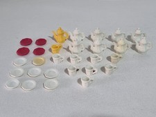 Playmobil 5300 5500 Victorian Dinnerware Lot Cup Dish Teapot Jug House Mansion