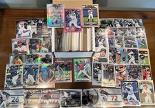 MLB Sports Card Box. 215+ Cards, Numbered, Rookies, 1st Bowman, Parallels & More