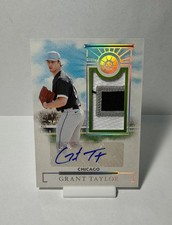Grant Taylor /25 Holo Gold (RPA) 2024 Panini Boys of Summer Rookie Patch Auto RC