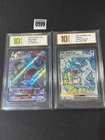 Pokemon Chinese TCG Card Gyarados CS4bC 026/132,CSV3C-143/130 Grade 10