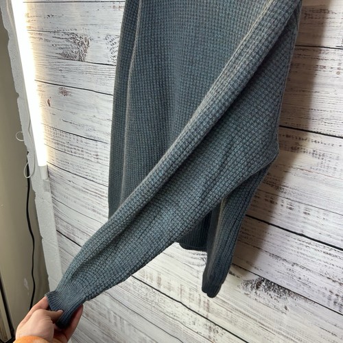 Bonobos Merino Wool Yak Blend Knit Pullover Crewneck Sweater Green Men’s Large - Picture 3 of 12