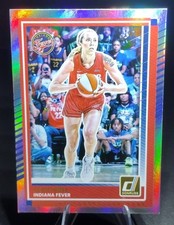 2025 Donruss WNBA Lexie Hull #85 Holo Silver Parallel Indiana Fever