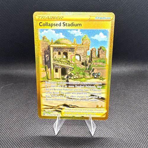 Collapsed Stadium 215/196 SWSH11: Lost Origin Secret Rare Holo Full Art