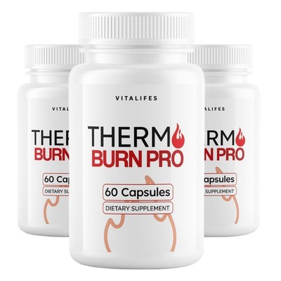 (3 Pack) Thermo Burn Pro Advanced Energy & Fitness Vitamin ThermoBurnPro 60 Ct