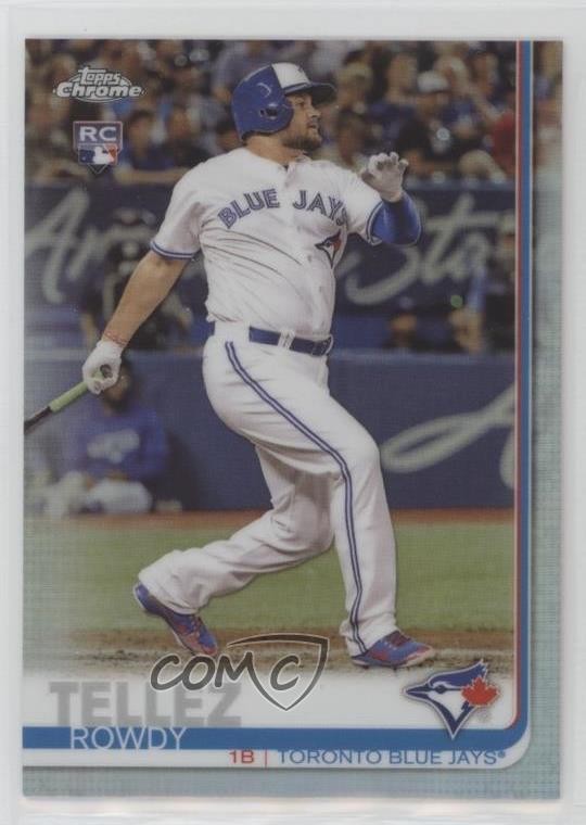 2019 Topps Chrome Refractor Rowdy Tellez #2 Rookie RC 0k26