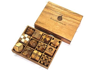 [Solve in 5 minutes and you're a puzzle king!] Siam Mandalay 3D Puzzle 12-Piece