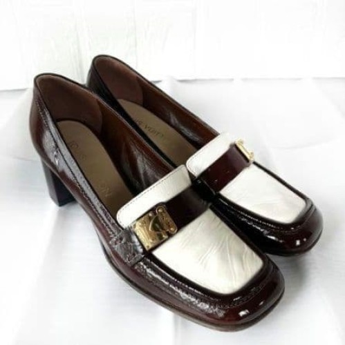 LOUIS VUITTON Pumps Heel Leather Multicolor EU36.5/US6.5 120397c thumbnail 21