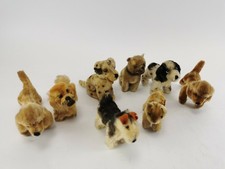 Steiff collection of dogs from the 1950s, Dally Sarras, Hexie, Foxy,...