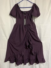 Scarlet Darkness Women's Renaissance Dress Short Sleeve,Small,W/Pockets I-1298