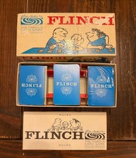 Vintage FLINCH Parker Brothers Card Game 1963 Complete