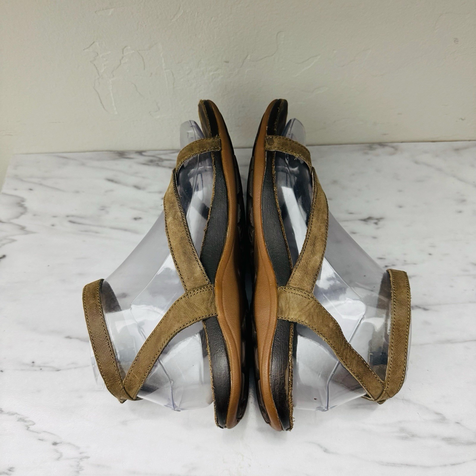 Chaco Sofia Brown Leather Flat Sandals Women’s Si… - image 6