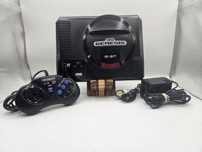 Sega Genesis 16-Bit Model 1601 Console Bundle Tested And Working