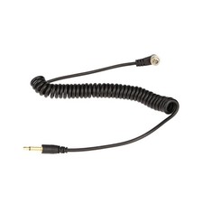 3.5mm to Male PC Flash Sync Cable Screw Lock for Trigger Studio LighNN