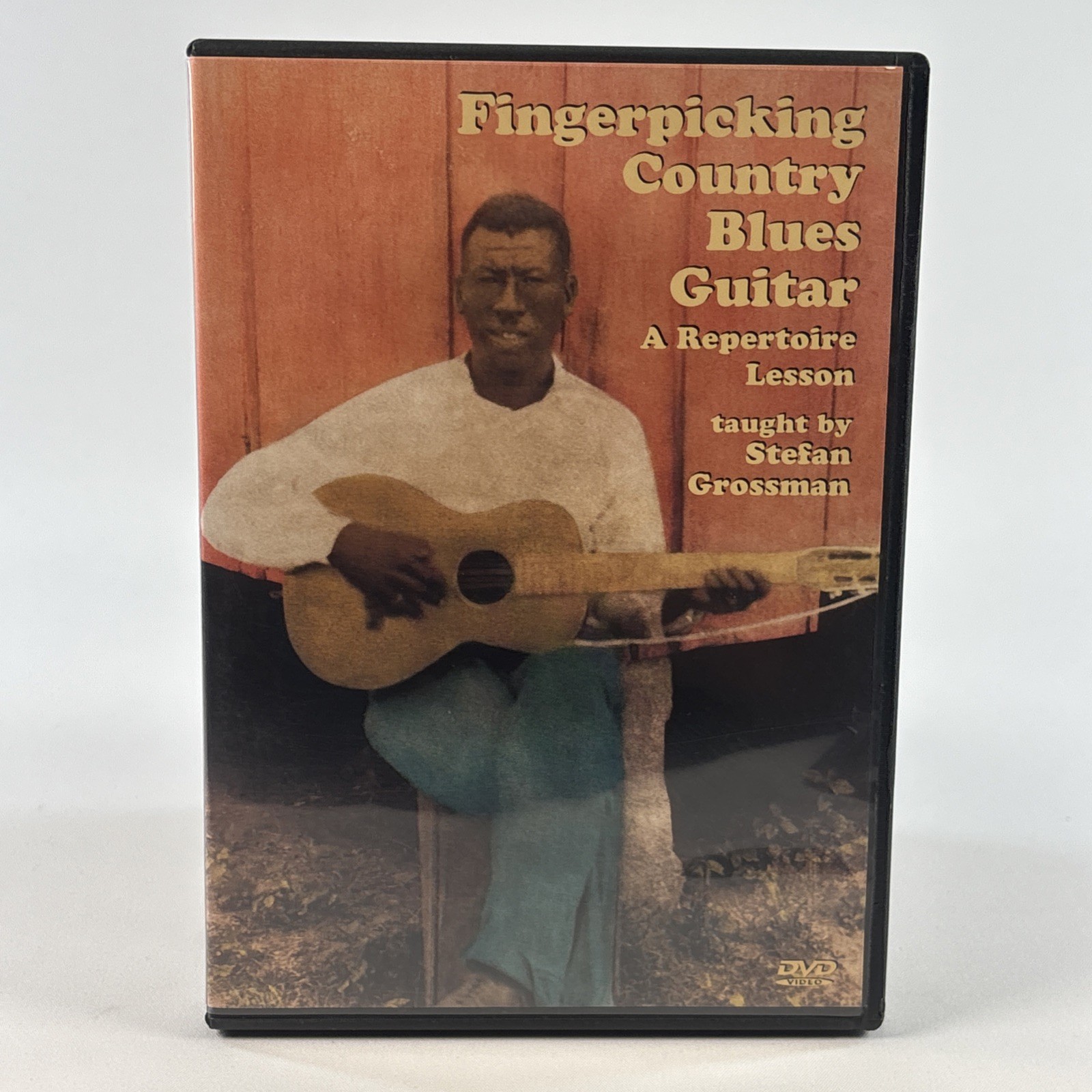 Fingerpicking Country Blues Guitar DVD Stefan Grossman Lesson & Booklet