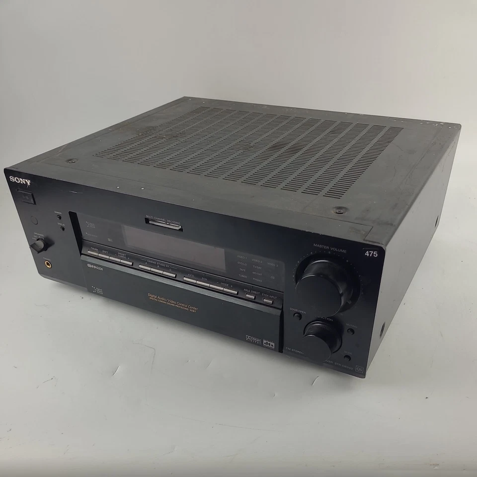 Sony STR-DB940 QS FM Stereo FM/AM Receiver Phono CD Tape Inputs Black - Image 4 of 4