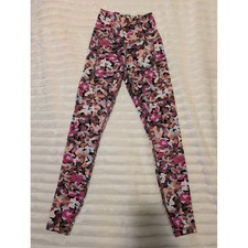 Athleta Transcendent Tight Womens XXS Abstract Floral High Rise Leggings
