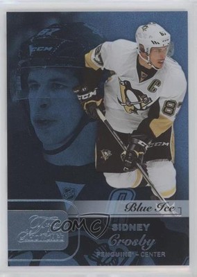 2015 Upper Deck Fleer Showcase Flair Row 1 Blue Ice 25/99 Sidney Crosby #1 00ka