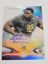 Antonio Richardson 2014 Topps Platinum Autograph Rookie Card #56