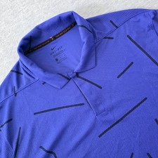 Nike Dri Fit Mens XL Golf Polo Shirt Tiger Woods Collection