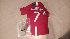 Maglia Calcio Ronaldo 7 Manchester United Champions League Final Moscow 2008 M
