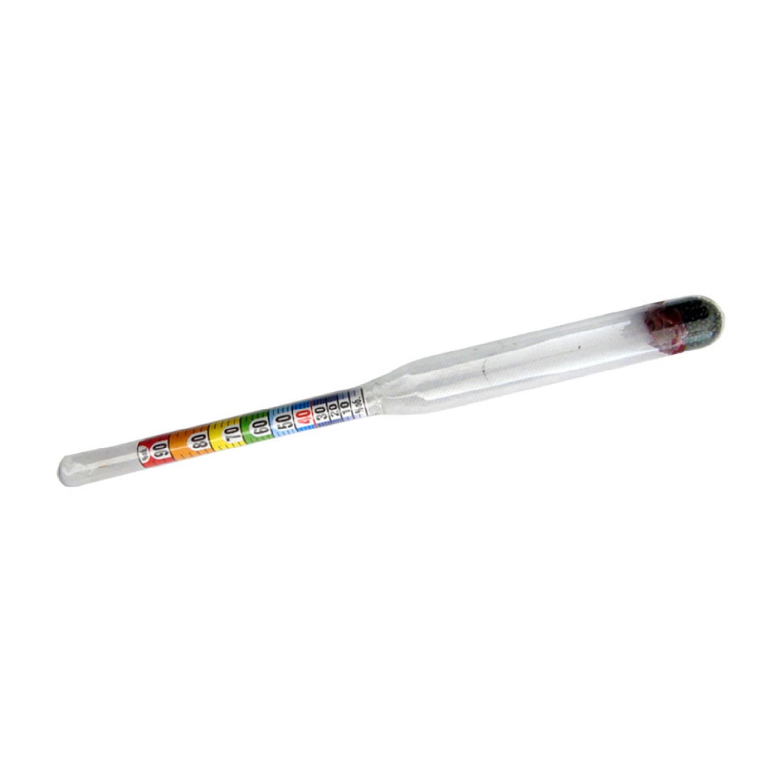 0-96% Alcohol Tester Hydrometer Glass Tool for Distilling Home Brewing with Case