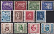 DDR - Mi. 303-314 (mit Mi. 309 Y II) ** - Pracht bis Luxus - 81,00 M&euro; - X767