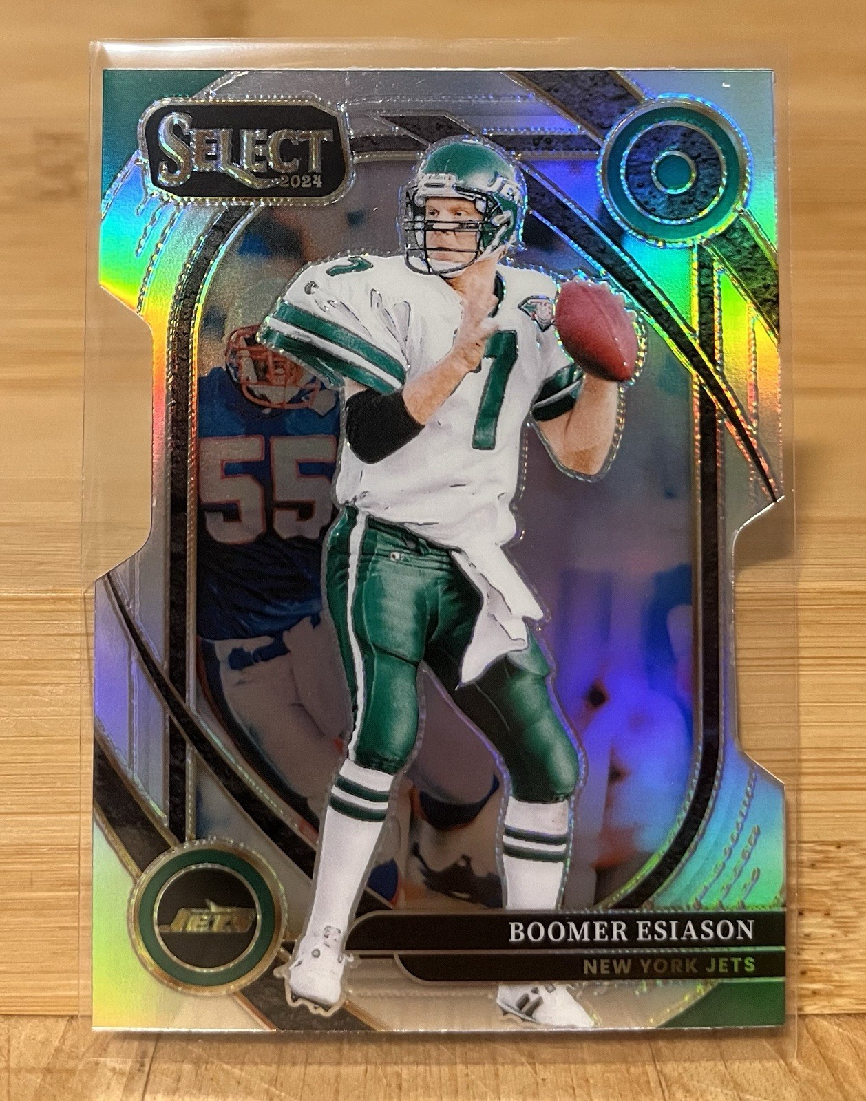 2024 Select Boomer Esiason Silver Prizm Die Cut Club Level #209 Jets