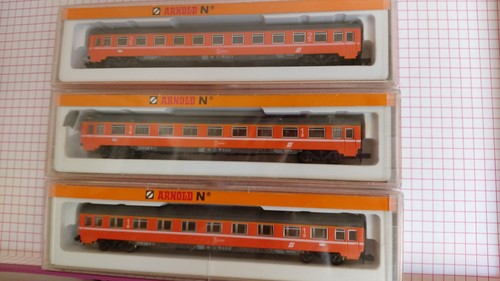  Arnold 3766/3767 Carrozze Eurofima AUSTRIA.  | Zustand: Usato