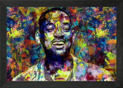 Will Smith Gerahmtes Wandbild Poster Leinwanddruck Bild