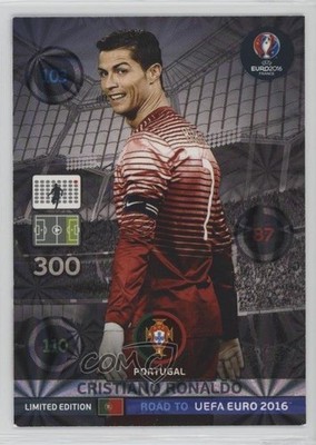 2015 Adrenalyn XL Road to UEFA Euro 2016 Limited Edition Cristiano Ronaldo 0jf5
