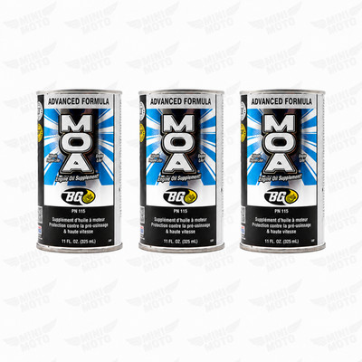 BG MOA 115 Engine Oil Supplement Motor Oil Additive 3 Pack